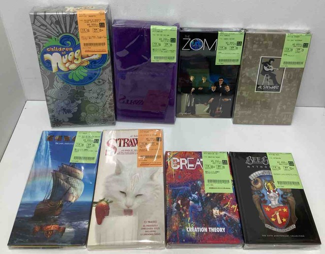 ロック、プログレ、ハード・ロック》中古CD BOX まとめて約30点近く
