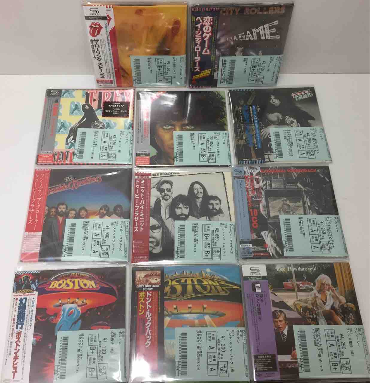 サンタナ/モントローズ などロック、プログレ中心に中古紙ジャケットCD