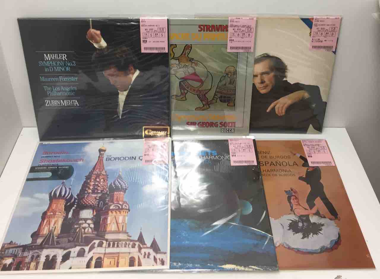 クラシック・ジャズ中心に高音質、復刻盤などまとめて中古レコード入荷