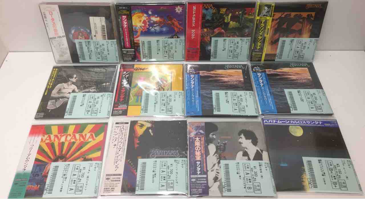 サンタナ/モントローズ などロック、プログレ中心に中古紙ジャケットCD
