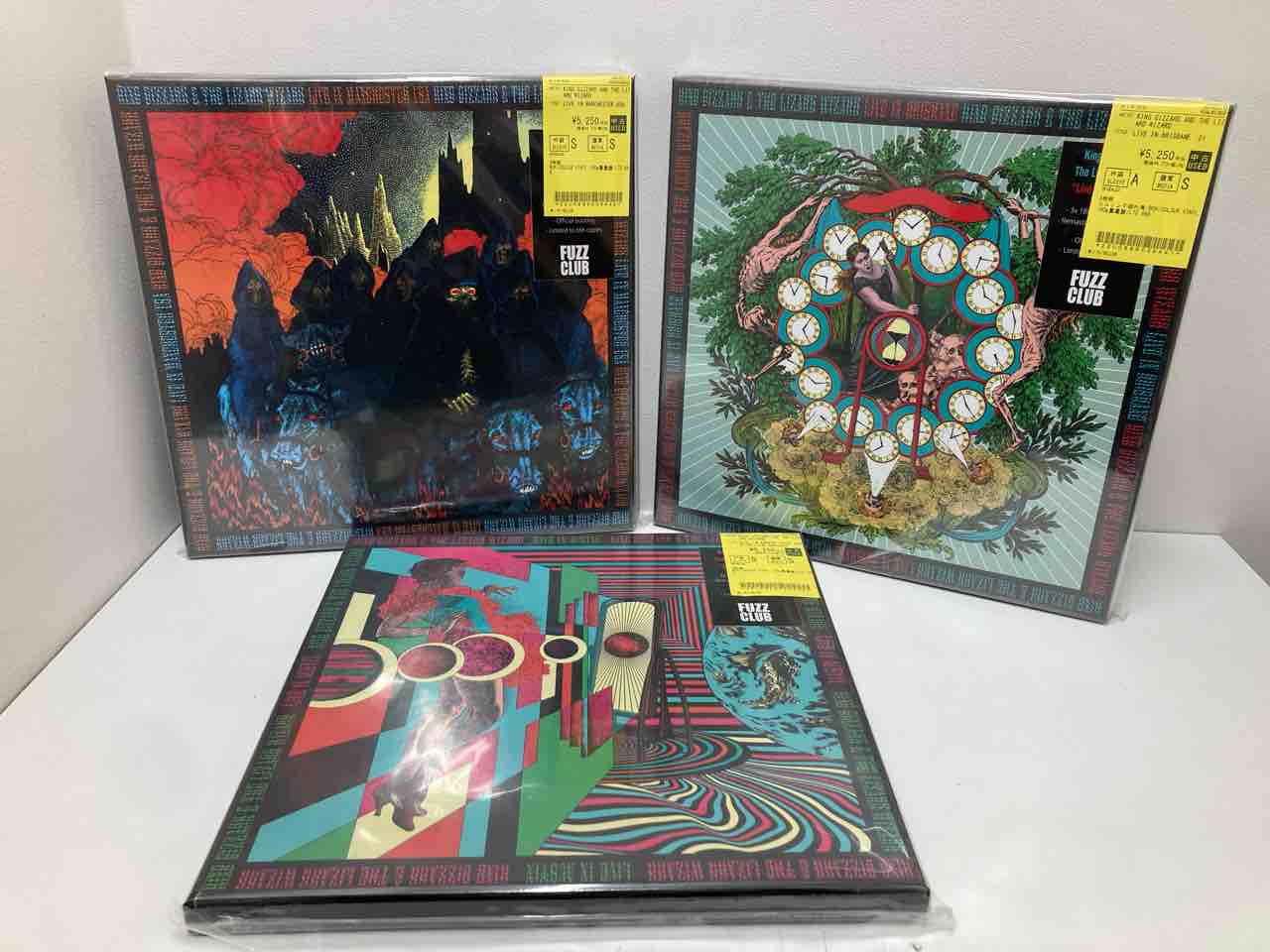 King Gizzard & The Lizard Wizard まとめ売り KING GIZZARD AND THE LIZARD WIZARDの中古レコードBOXが入荷いたし