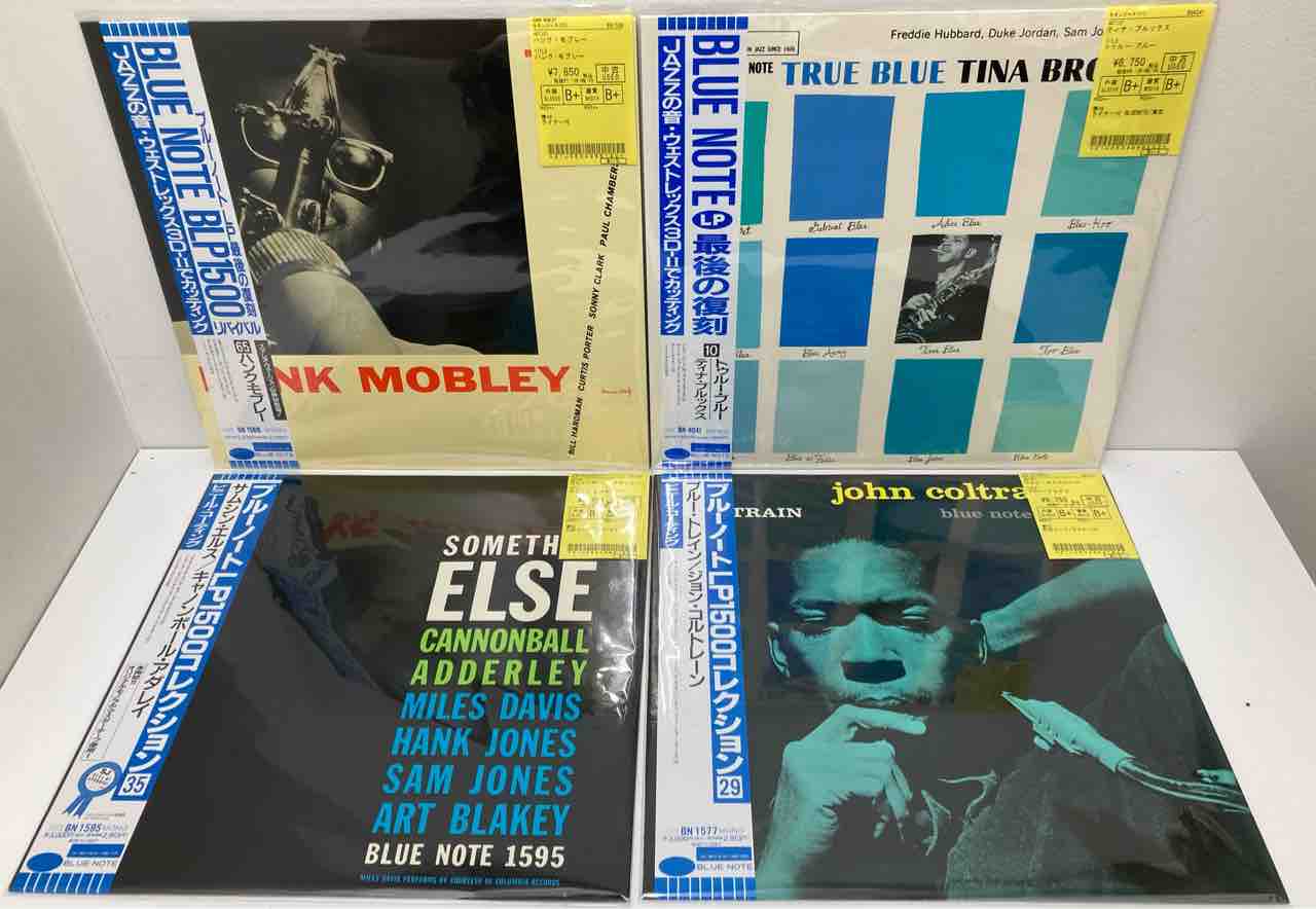 BLUE NOTE帯付き国内盤ジャズレコード各種入荷しました BLUE NOTE帯付き国内盤ジャズレコード各種入荷しました