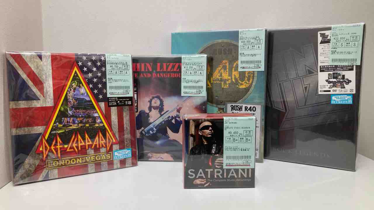 ハード、プログレ・JP・ジャズオールジャンル中古BOX・CDまとめて入荷