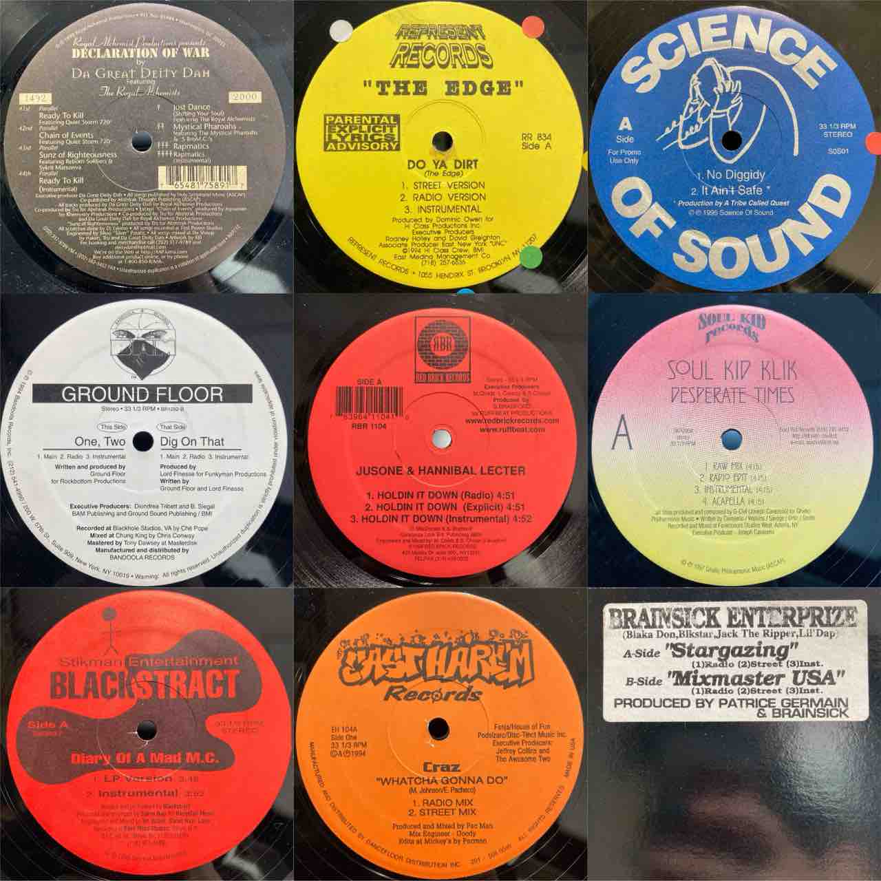 90's UNDERGROUND HIP HOP 12