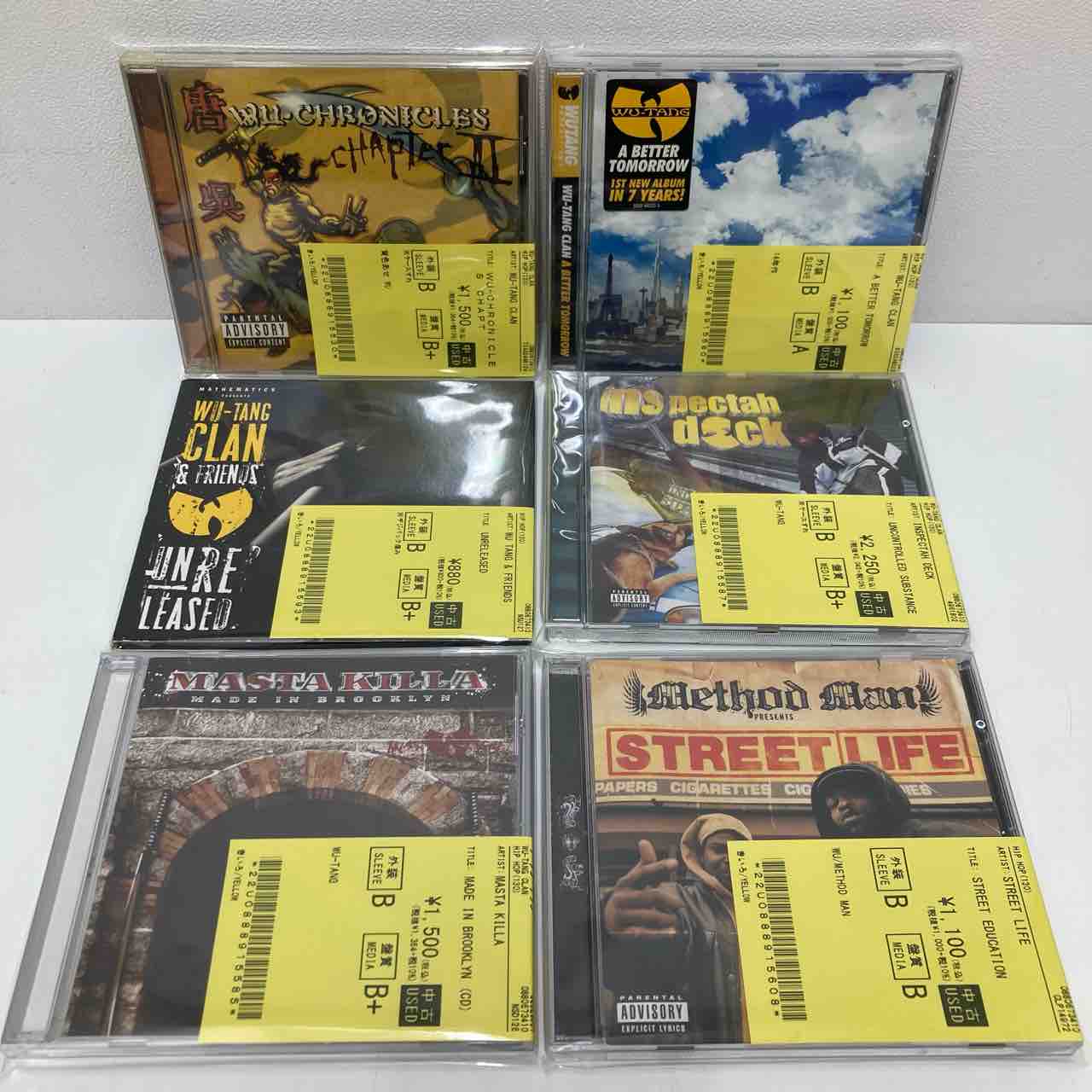 WU-TANG,D.I.T.C.,GANG STARR関連など！HIP HOP CLASSIC CD入荷