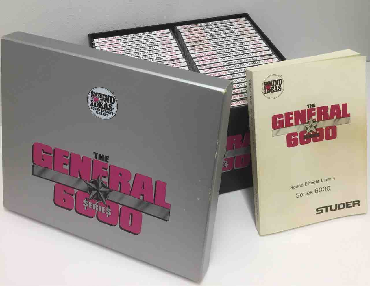 SOUND IDEAS / SERIES6000 THE GENERAL EXTENSION2 中古効果音40CDBOX ...