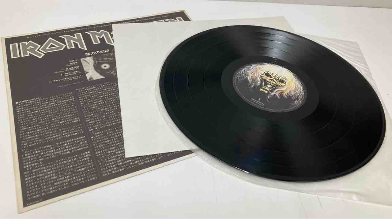 アイアン・メイデン】帯付国内盤中古レコードが入荷いたしました