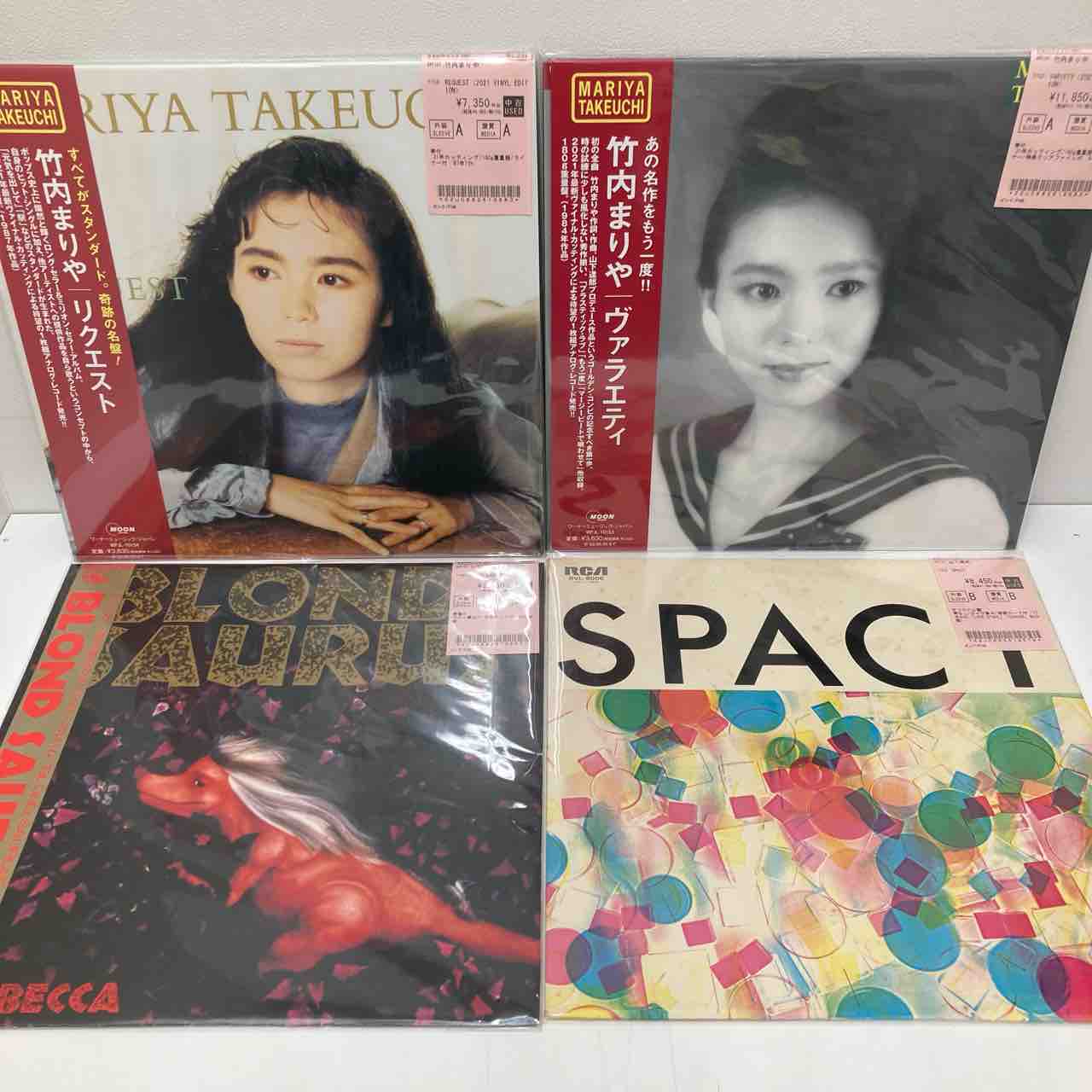 ユーミン帯付99年再発盤など 日本のポップス中古レコードまとめ