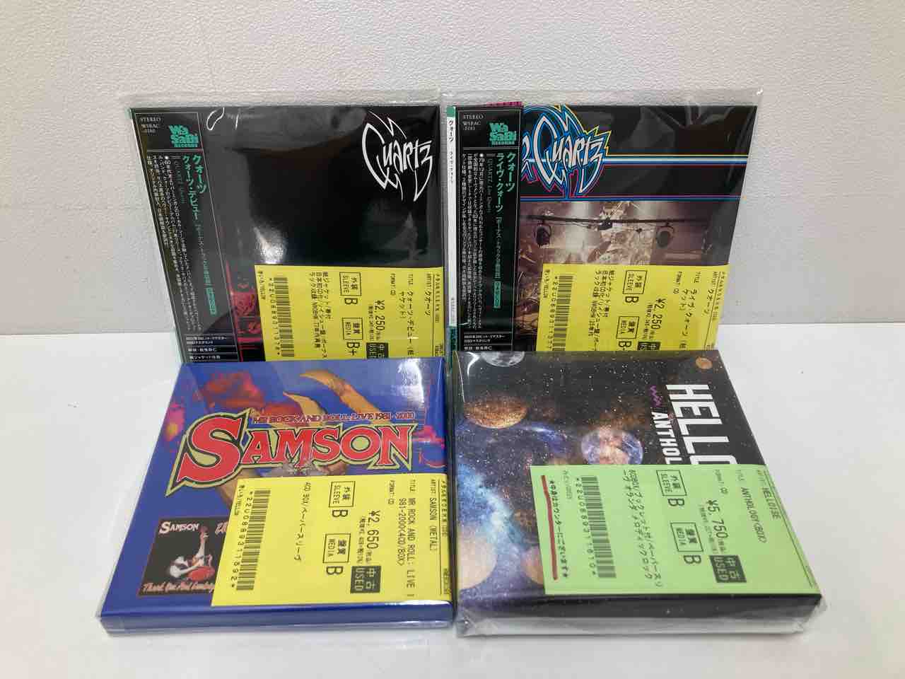 ◤メタル◢ N.W.O.B.H.M.系アーティストの中古CDがまとまって入荷