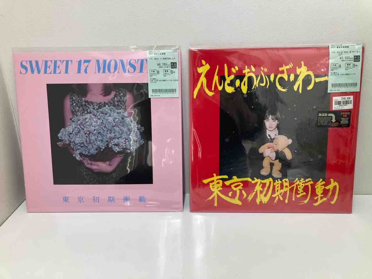 東京初期微動の中古LP＆CD＆DVDがまとめて入荷いたしました