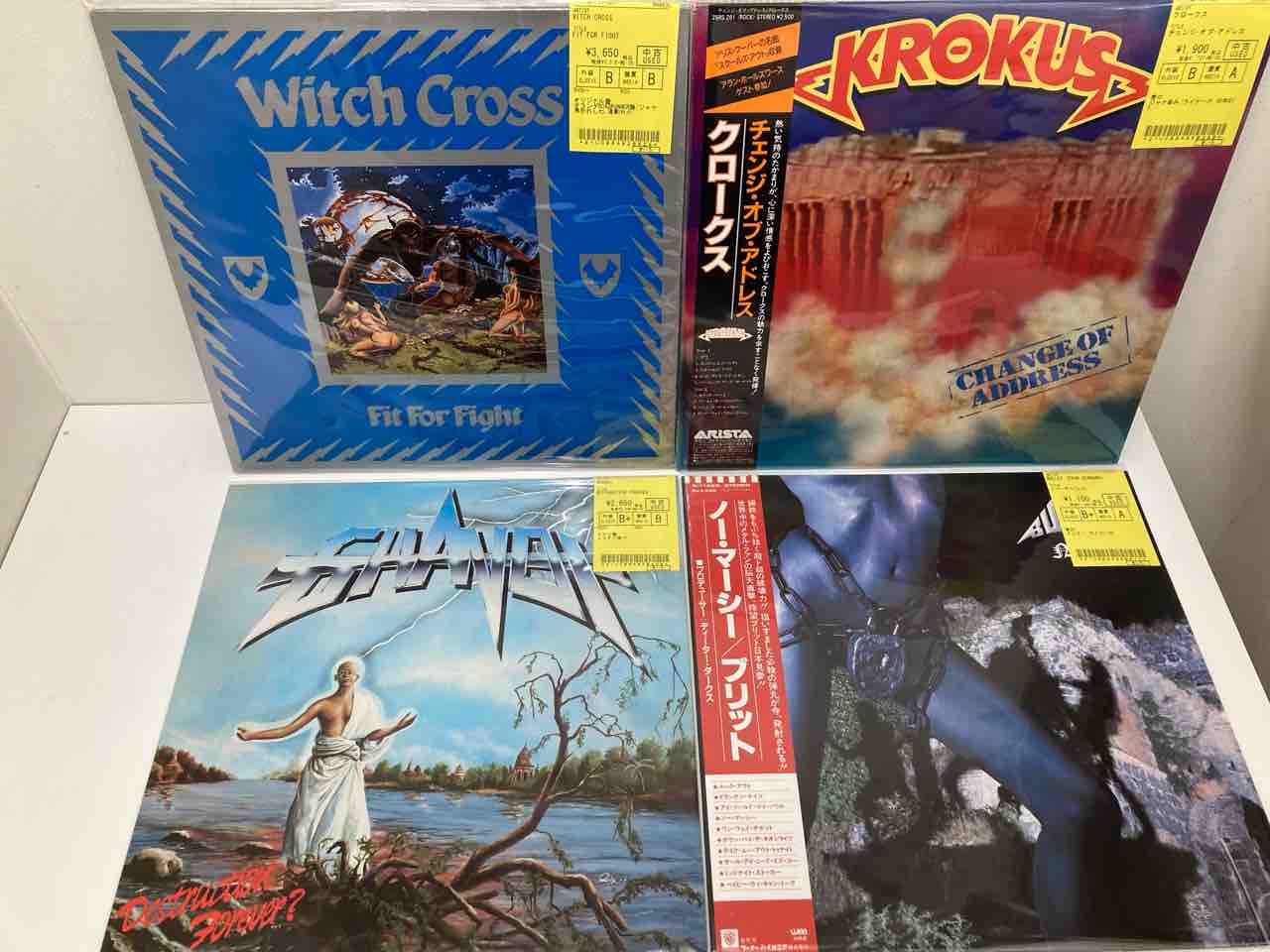 ACCEPT、HELLOWEEN、PRETTY MAIDSなどメタル新着中古LP入荷情報