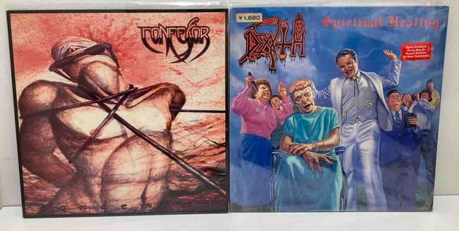 年末廃盤】【デスメタル】中古レコード放出いたします。 : ディスク