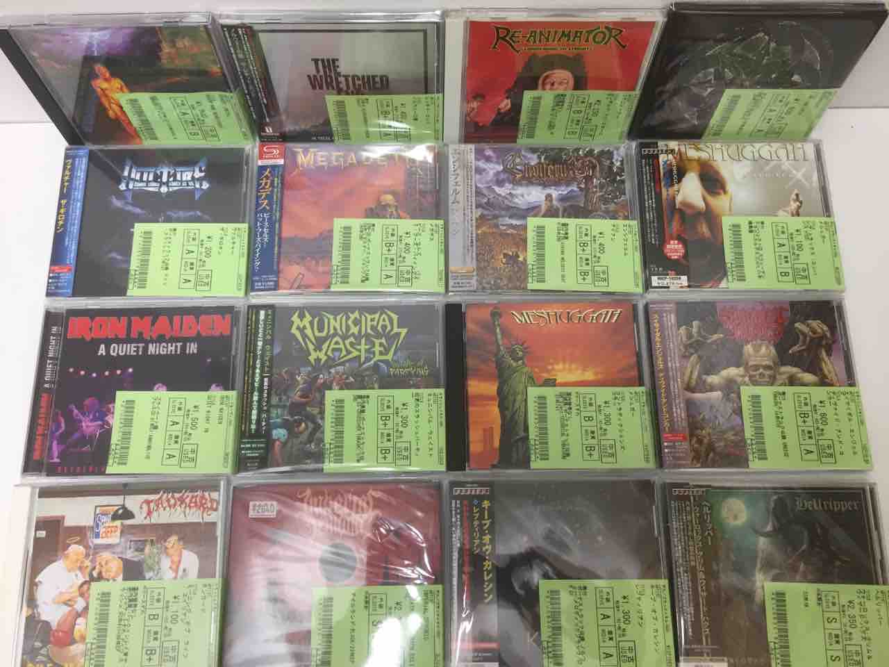 メタル中古CD新入荷情報 : ディスクユニオン中野店