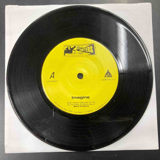 DJ NU-MARK & POMO「IMAGINE/Bad Luck Blues」中古7