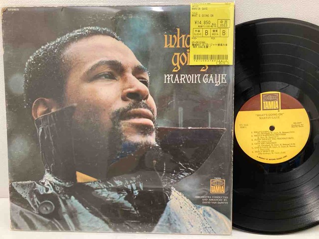 Marvin Gaye / Donald Byrd レコード レア盤 MARVIN GAYE「WHAT'S GOING ON」USオリジナル盤入荷しました