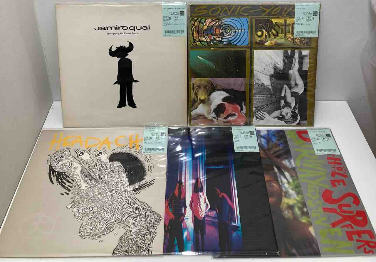 80'～90' ロック・オルタナ 人気バンド・タイトル中古レコード