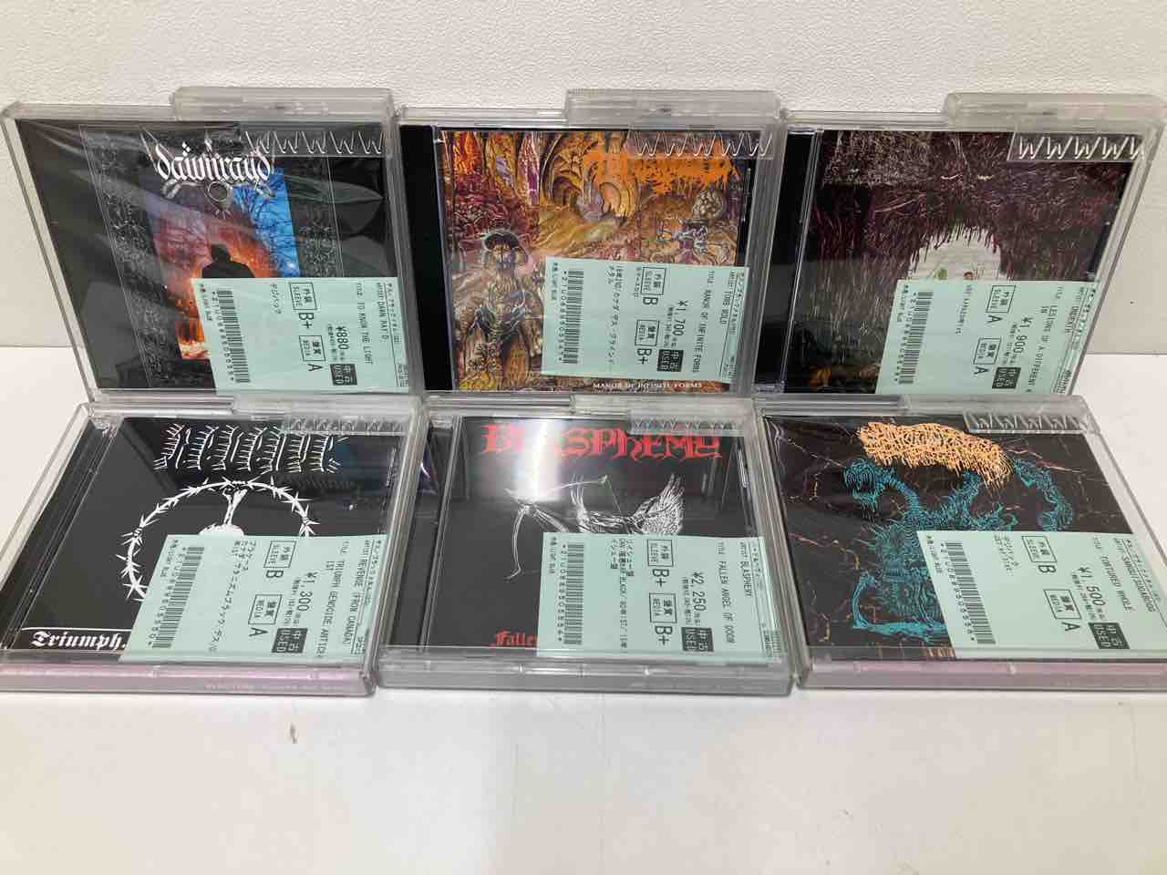DETERIORATE 2nd デスメタル ブラックメタル メタル】デスメタル、ブラックメタルの中古CD多数入荷しました