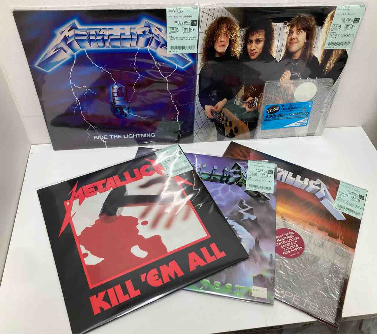 メタリカ】中古レコードがまとまって入荷いたしました。 : ディスク