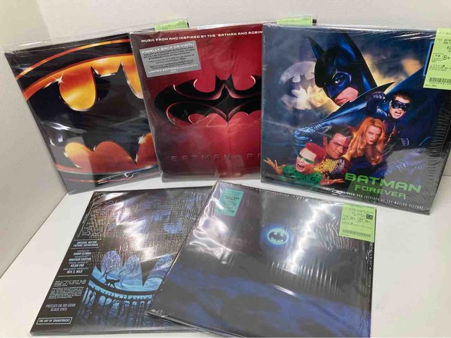 【中古】 Young Bess オリジナル・サウンドトラック BATMAN』、『SCREAM』のサウンドトラック中古レコードが入荷