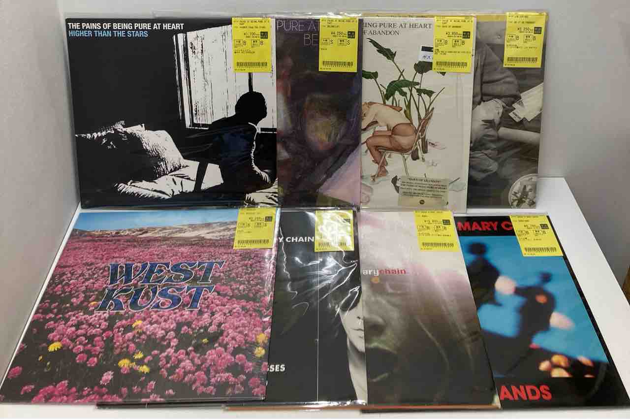 INDIE ROCK】90'~00'~現行にかけてオリジナル、未開封多数含む良質な