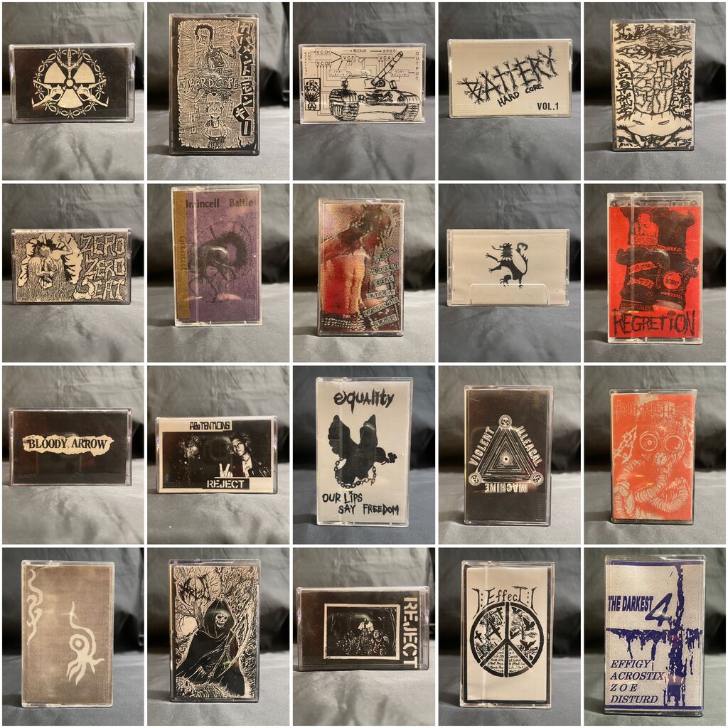 PUNK新着中古カセットテープ】90s JAPANESE PUNKまとまって入荷