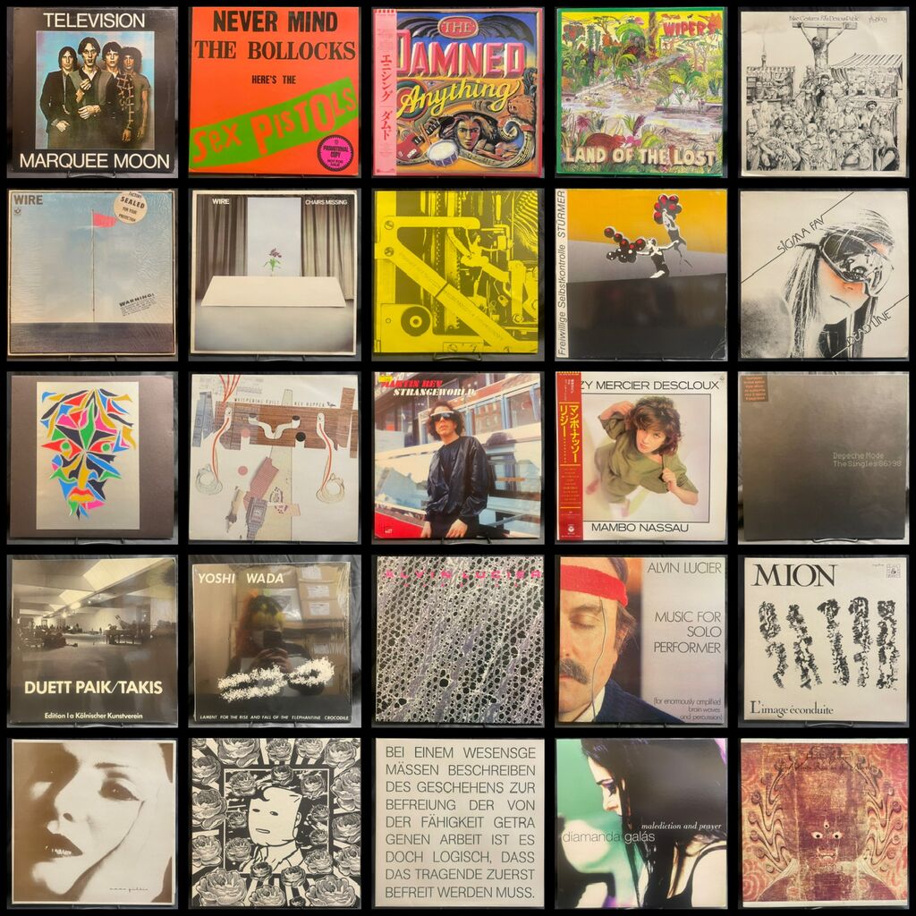 5/4(月祝)『70s PUNK～NEW WAVE～ALTERNATIVE廃盤レコードセール