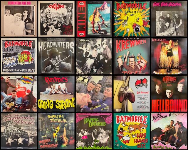 Various – Psycho Attack Over Europe! Vol.1 80's Rockabilly