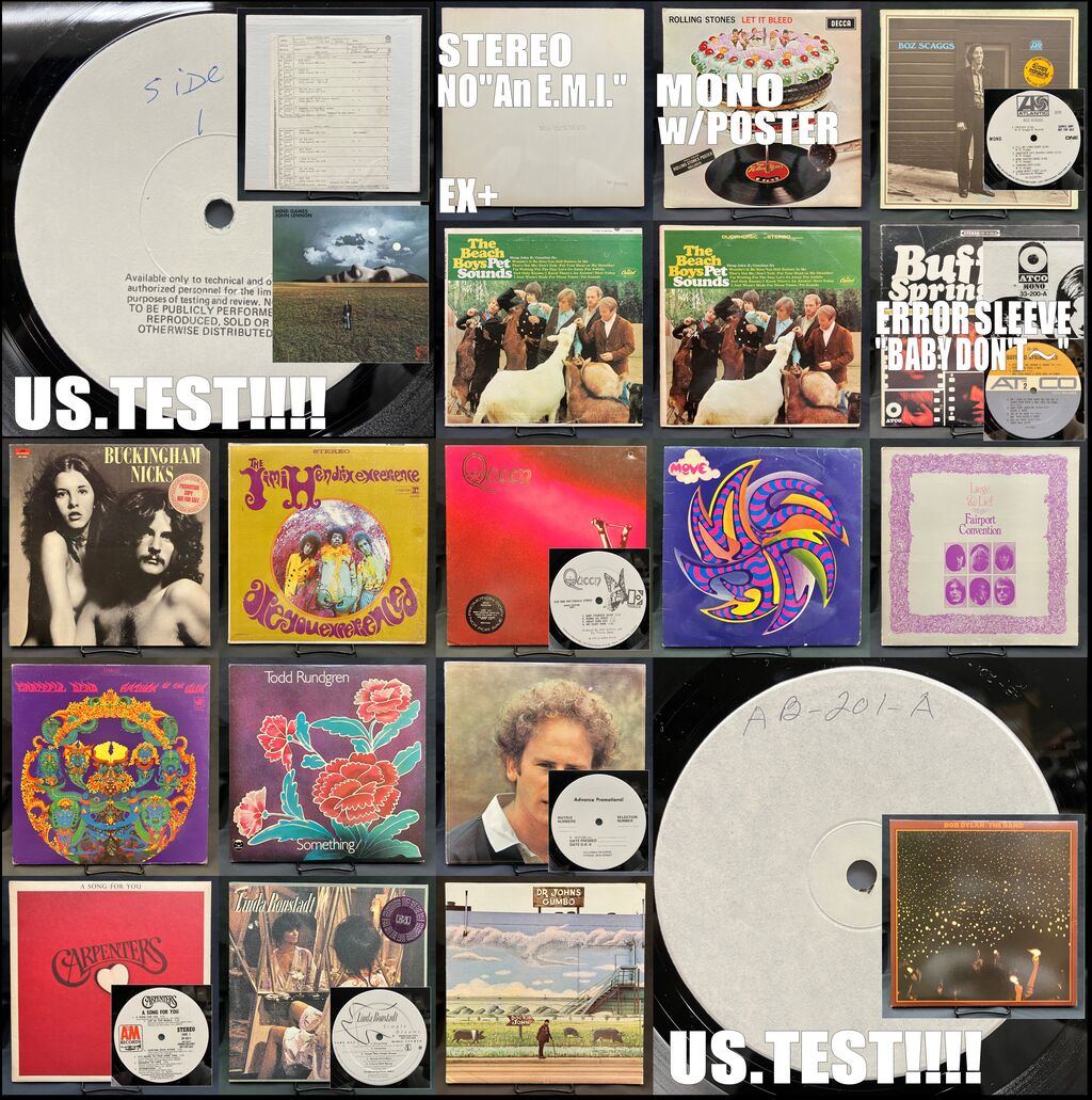 オンラインショップ出品】7/12(土)『ロック廃盤レコードセール