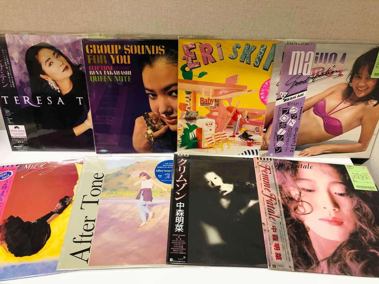 中古レコード新入荷】細野晴臣,山下達郎,竹内まりや,中森明菜,など昭和 