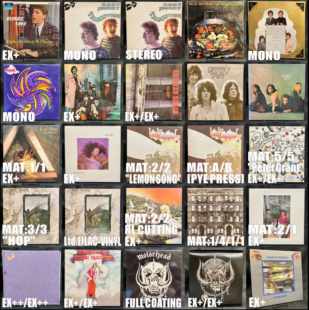 オンラインショップ出品】4/26(土)『ロック・プログレ廃盤