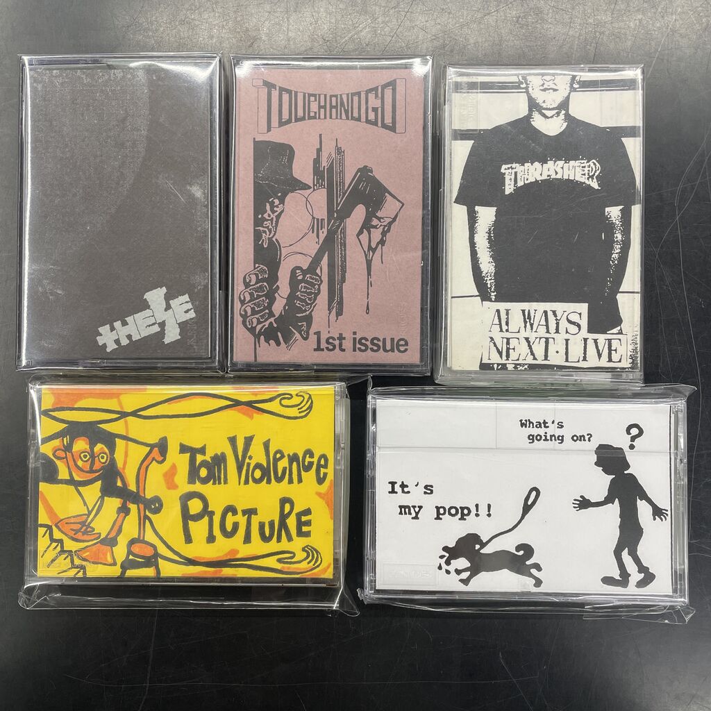 中古カセットテープ】JAPANESE PUNK貴重なデモテープなどまとまって