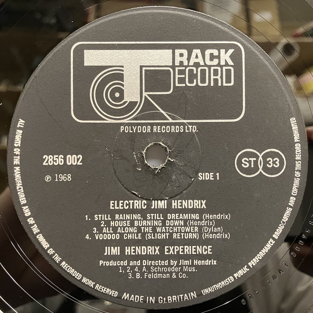 詳細】JIMI HENDRIX (JIMI HENDRIX EXPERIENCE) / ELECTRIC JIMI