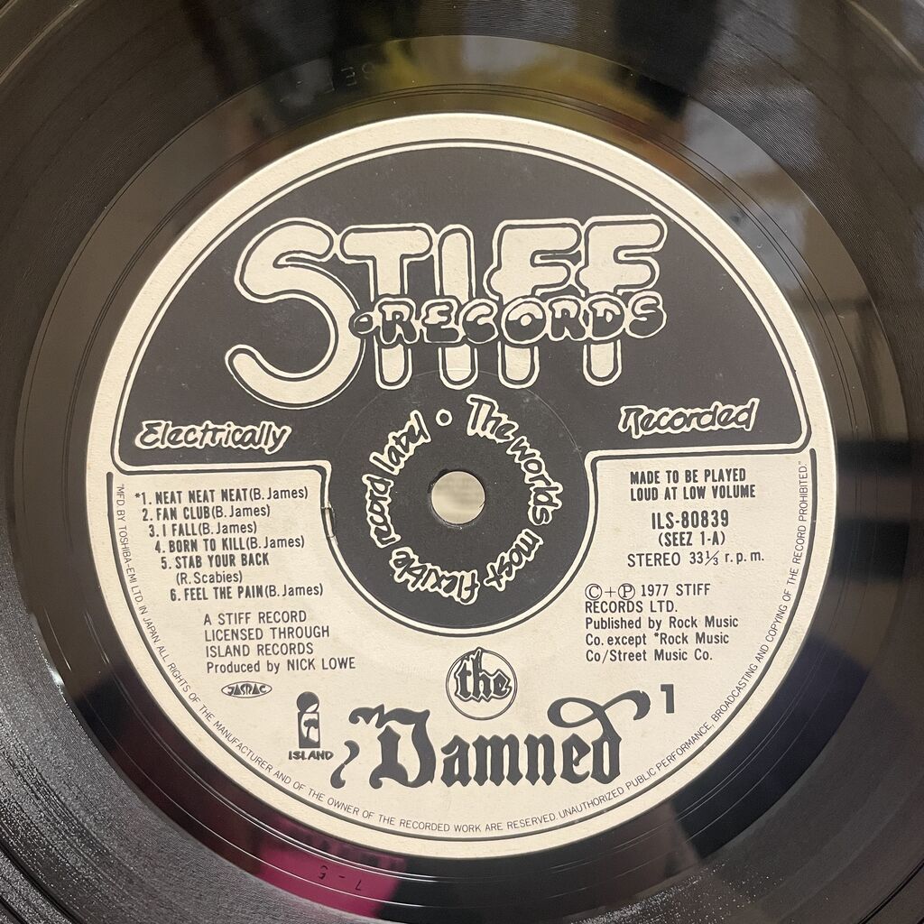 PUNK新着中古レコード】DAMNEDとDONNAS中古レコード入荷しました