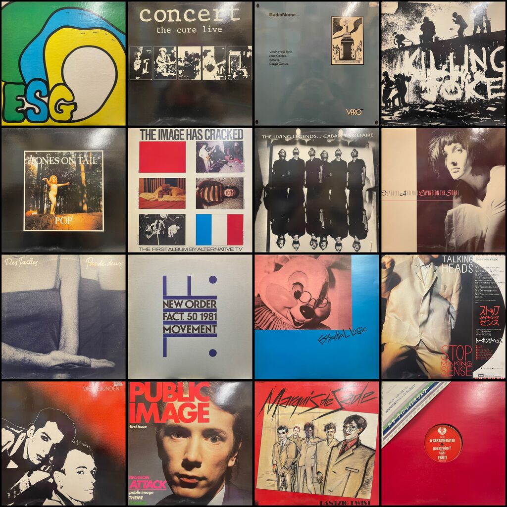 オンライン出品いたしました!!8/17(土) NEW WAVE/POST PUNK オンライン出品いたしました!!8/17(土) NEW WAVE/POST PUNK