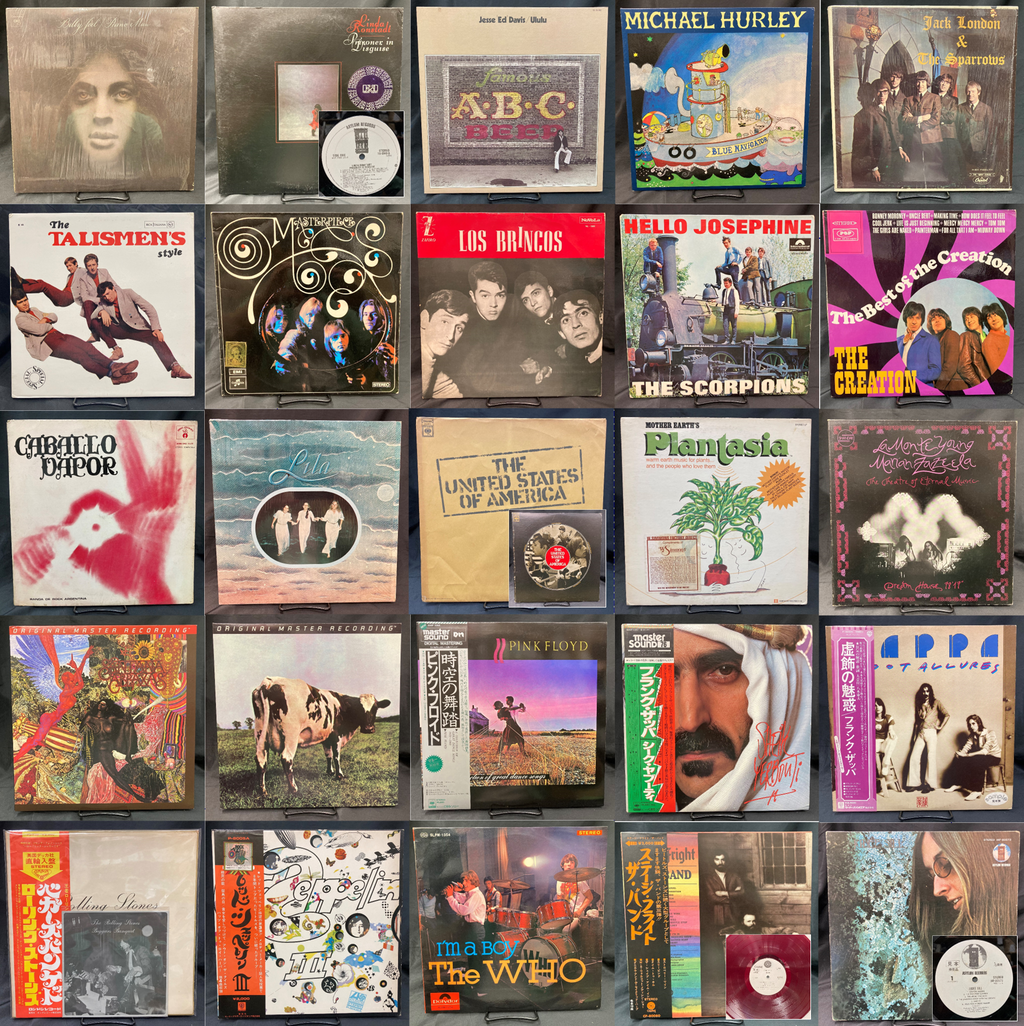 オンラインショップ出品】12/10(土)ロック廃盤レコードセール 