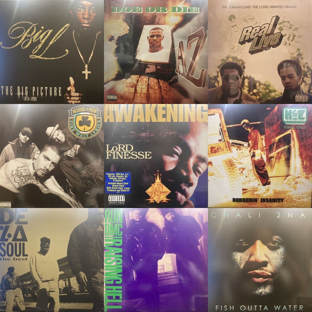 AZ,BIG L,DE LA SOULなど90'S CLASSIC中心にHIPHOP中古レコード180枚程入荷しました！(2023.8.16) :  ディスクユニオン名古屋店