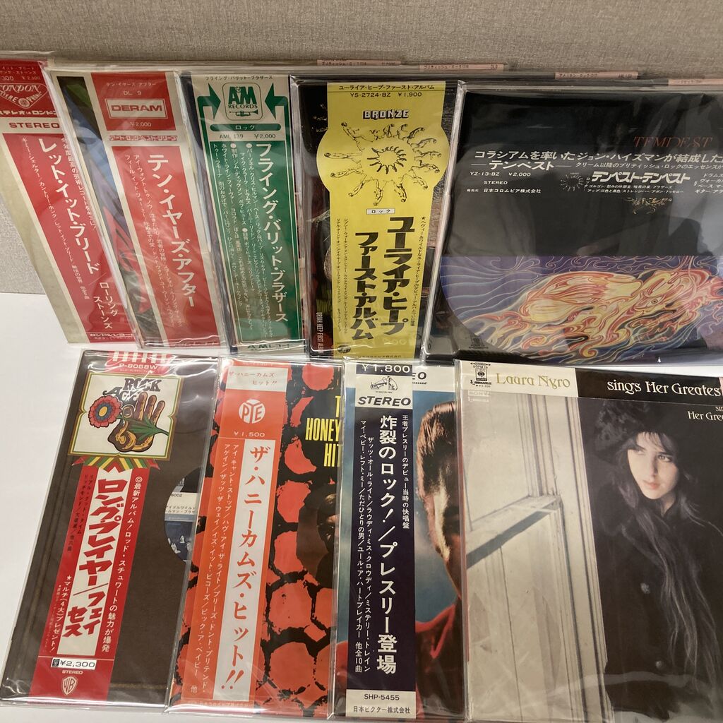 ラッシュ プログレハード セット 旧規格 廃盤 レア ロック中古レコード新入荷情報】国内盤帯付のレコードがまとめて