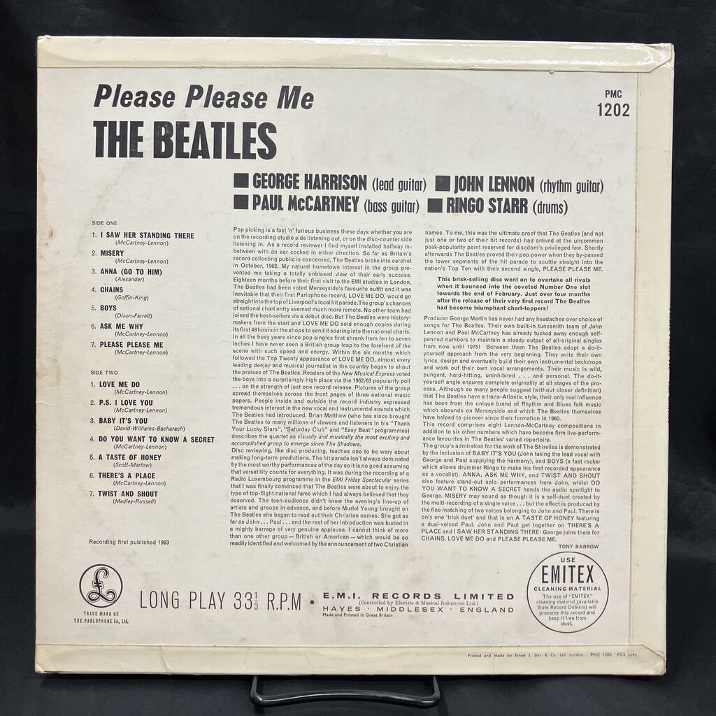 Beatles ビートルズ/プリーズ・プリーズ・ミー ゴールド