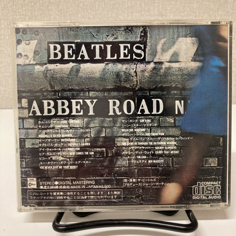 激レア！「アビーロード」ビートルズ世界初発のCDにして回収盤、稀少