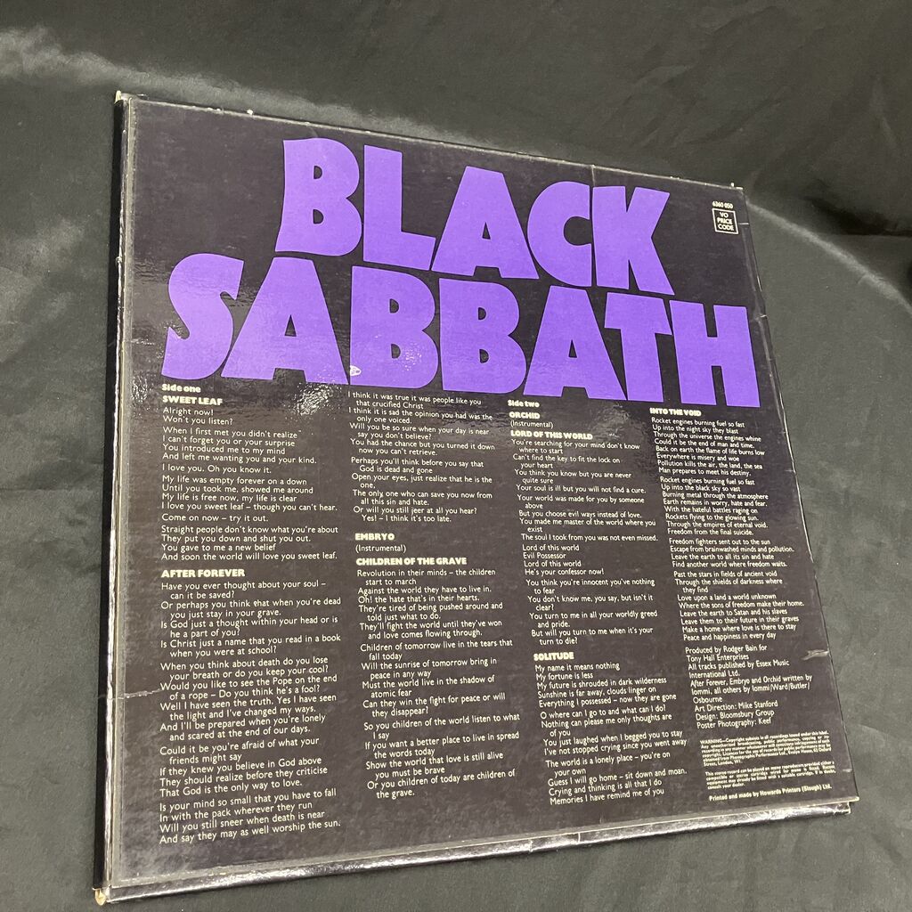 Black Sabbath – Master … カラーレコード Amazon.co.jp: MASTER OF REALITY(2009 REMASTERED VERSION