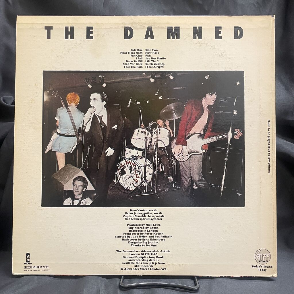PUNK新着中古レコード】DAMNEDとDONNAS中古レコード入荷しました