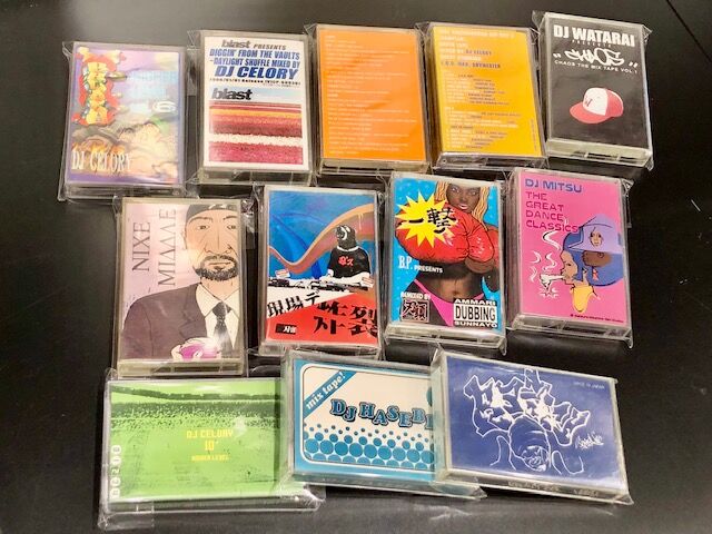 9/10(土)【中古カセットテープ】MIX, HIP HOP, REGGAEなど140本超の