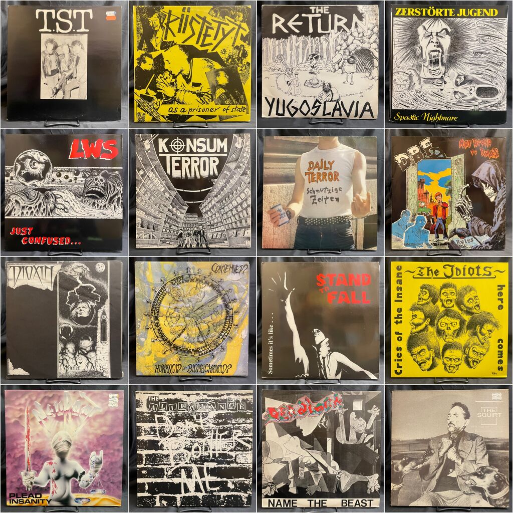 PUNK新着中古レコード】名古屋店5周年を記念して80s HCまとまって放出
