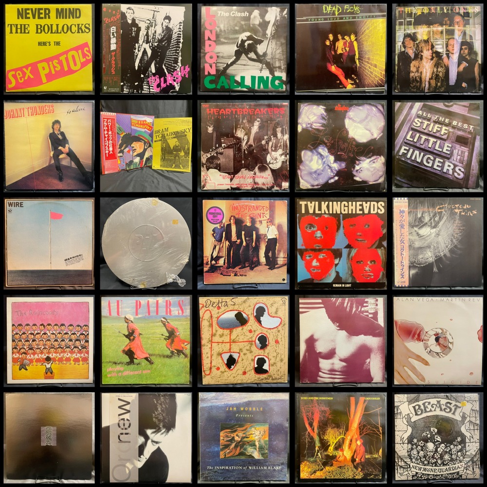 8/2(日)『PROTO PUNK～70s PUNK～NEW WAVE～ALTERNATIVE廃盤レコード