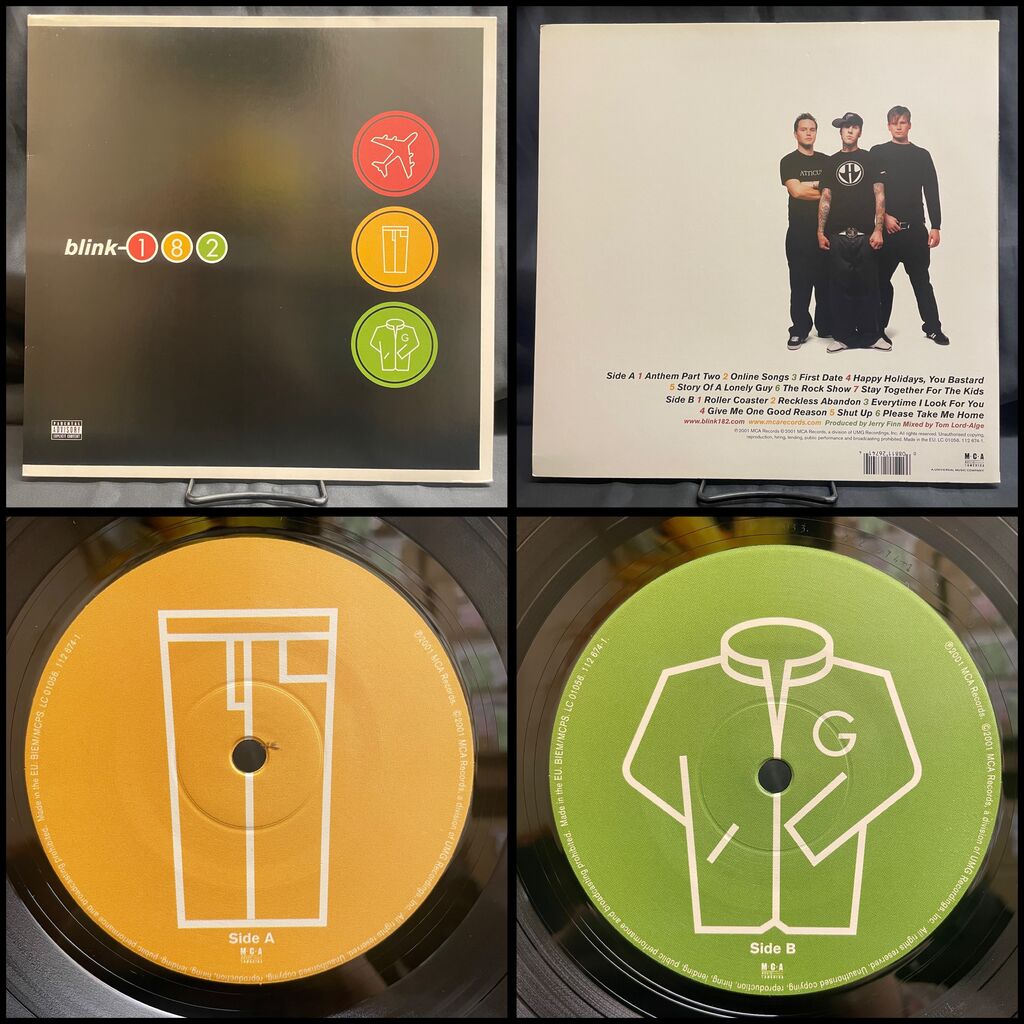 PUNK】BLINK 182、GREEN DAY中古レコード入荷しました