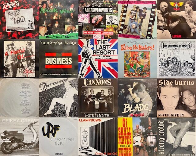100％品質 中古レコード】SKINS,Oi～80'S UK HC PUNKなどまとまって入荷 洋楽