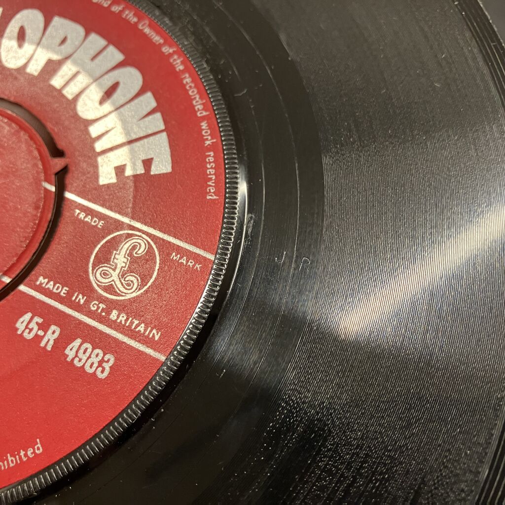 ビートルズ ●Please Please Me UK盤(45-R 4983) 初のNo.1シングル「Please Please Me (45-R 4983)」UKデモ盤