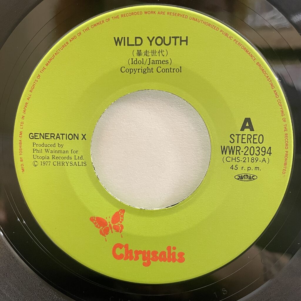 GENERATION X◆ジェネレーション X◇帯付アナログLP国内盤 GENERATION X◇ジェネレーション X◇帯付アナログLP国内盤