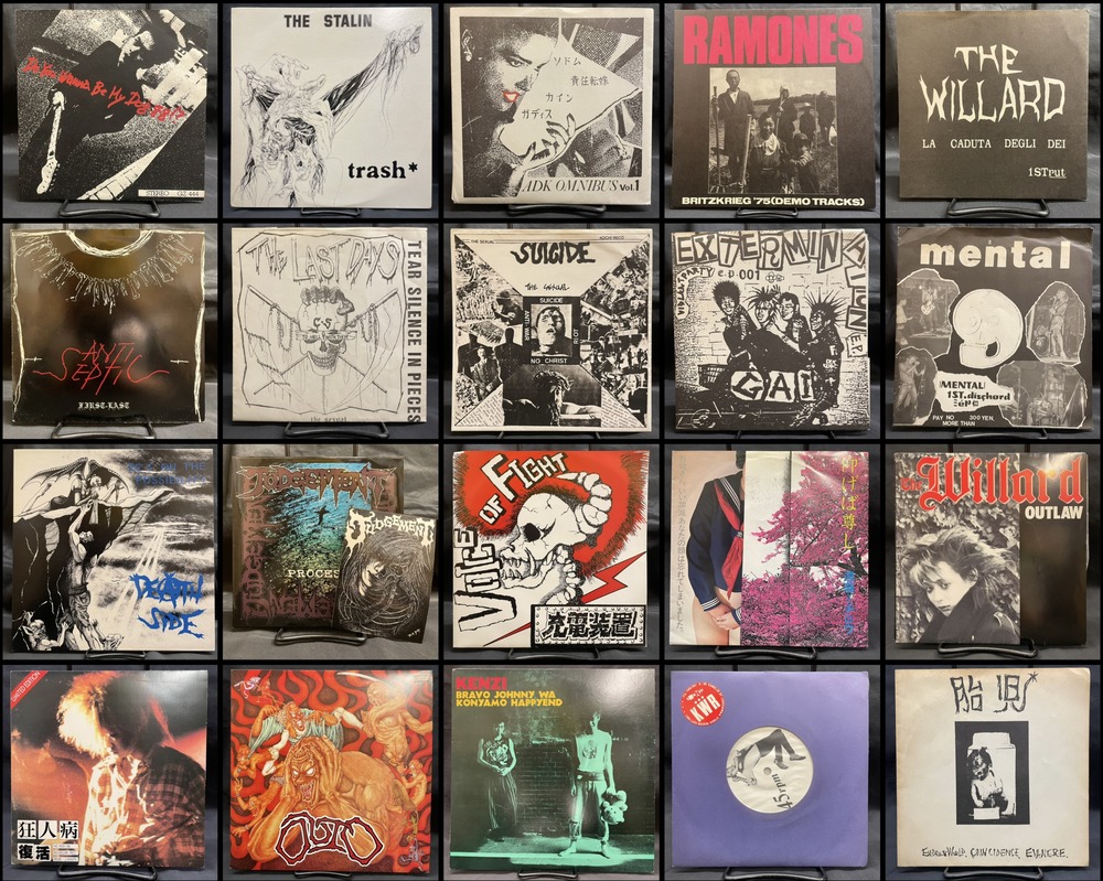 オンライン出品しました！12/14(土)JAPANESE PUNK レコード放出