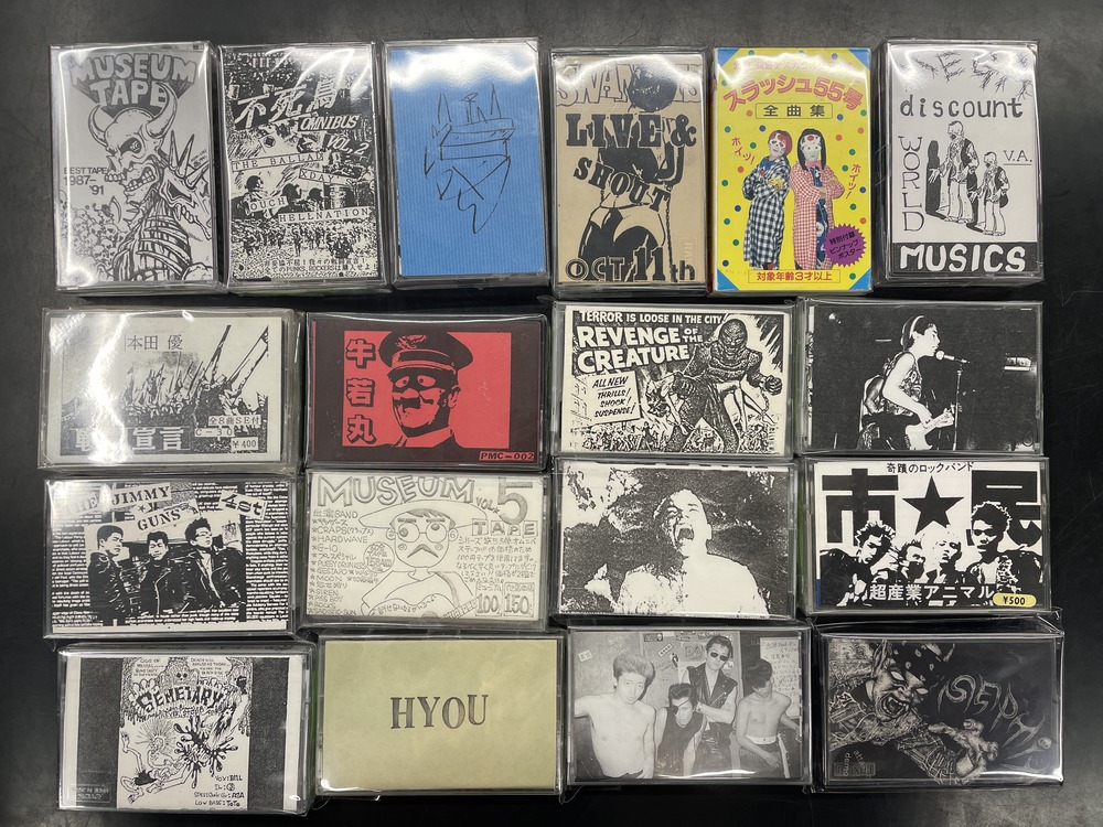 中古カセットテープ】JAPANESE PUNK貴重なデモテープなどまとまって